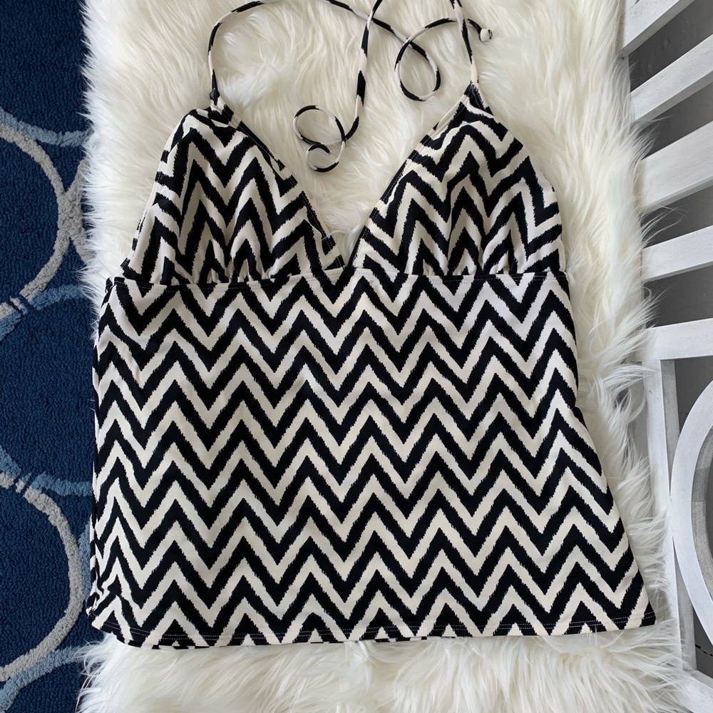 Old Navy halter tankini top